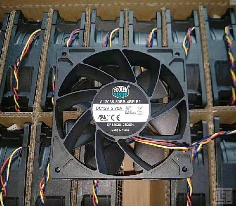 COOLER MASTER A12038-60BB-4RP-F1 12V 2.70A 4wires Cooling Fan