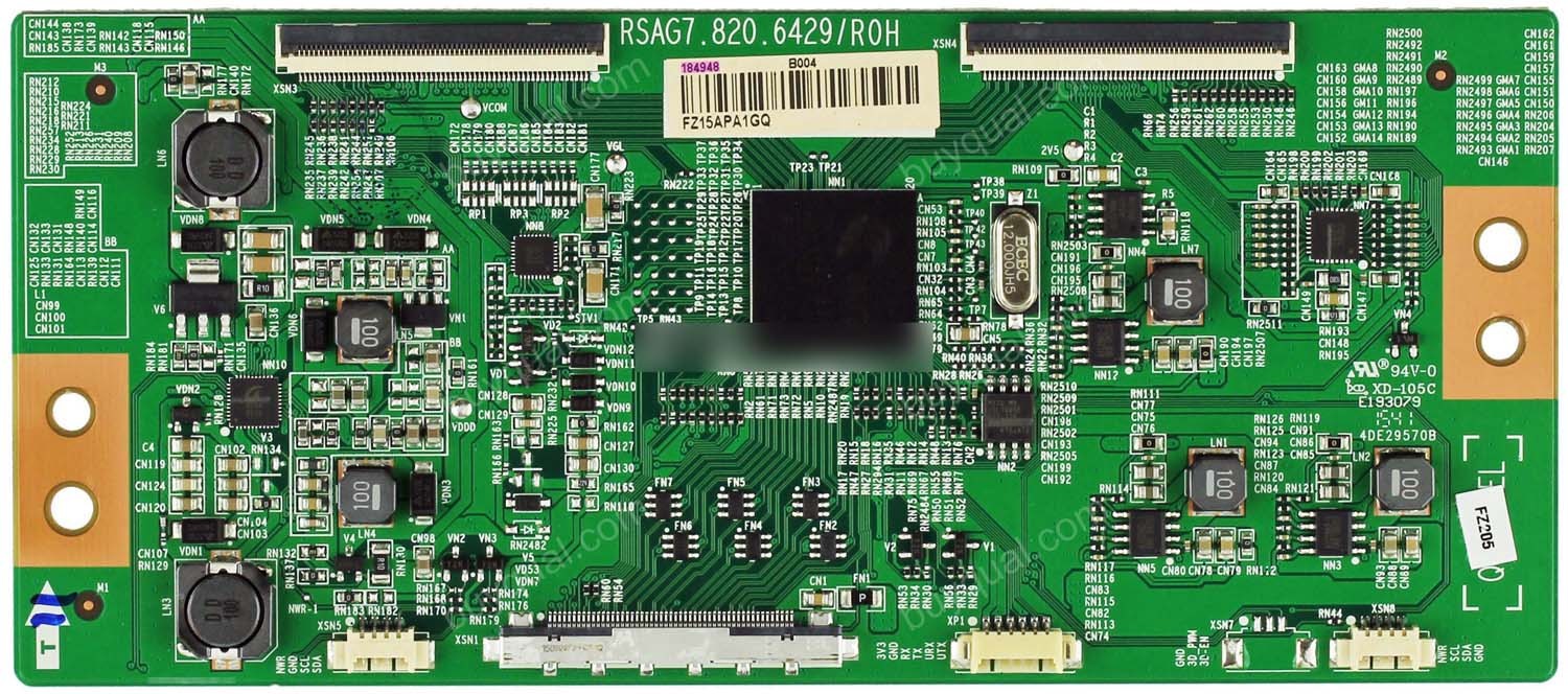 Hisense RSAG7.820.6429/ROH 184948 T-Con Board for 55H6B