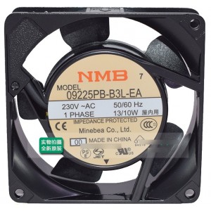 NMB 09225PB-B3L-EA 230V 13/10W 2wires Cooling Fan
