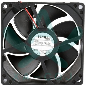 NMB 09225SS-24N-BA 24V 0.17A 2wires Cooling Fan 