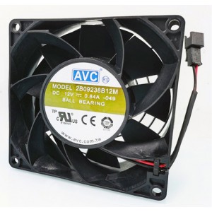 AVC 2B09238B12M 12V 0.84A 2wires 4wires Cooling Fan