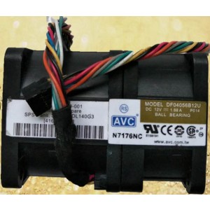 AVC DF04056B12U 12V 1.88A 8wires Cooling Fan - Picture need
