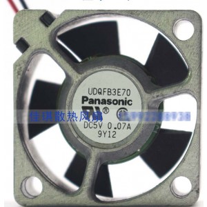 Panaflo UDQFB3E70 5V 0.07A 2wires Notebook CPU Cooling Fan