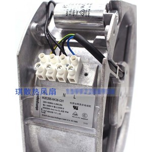 Ebmpapst W2E200-HK38-C01 230V 0.29/0.35A 64/80W Cooling Fan - NEW