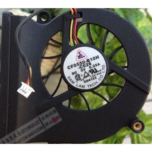 SAM LAM CF0550-B10H-C026 5V 0.25A 3wires Cooling Fan