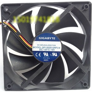AVC DF1202512RFLN 12V 0.16A 3wires cooling fan