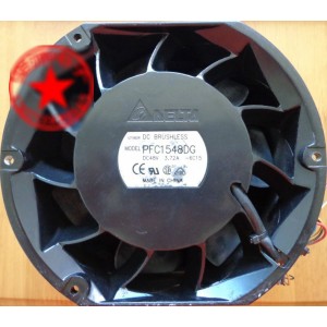 DELTA PFC1548DG 48V 3.72A 4wires Cooling Fan