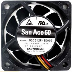 Sanyo 9G0612P4SD003 12V 0.67A  3wires Cooling Fan