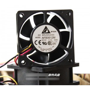 DELTA AFB0612M 12V 0.12A 2wires 3wires Cooling Fan
