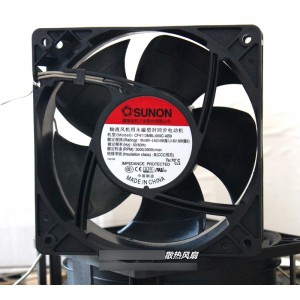 SUNON CF4113MBL-000C-AB9 100-240V  3.4/1.6W 2wires Cooling Fan