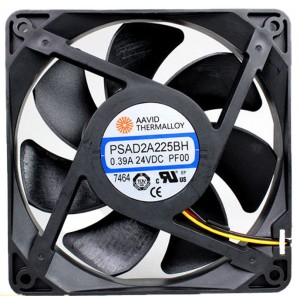 AAVID PSAD2A225BH 24V 0.39A  3wires Cooling Fan