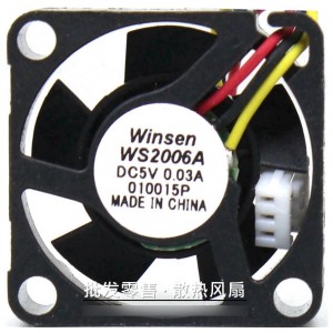 Winsen WS2006A 5V 0.03A  3wires Cooling Fan