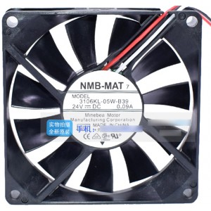 NMB 3106KL-05W-B39 24V 0.09A 2wires 3wires Cooling Fan - Picture need