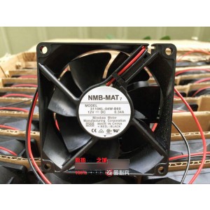 NMB 3110KL-04W-B60 12V 0.34A 2wires Cooling Fan