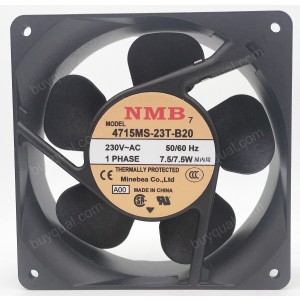 NMB 4715MS-23T-B20 230V 7.5/7.5W Cooling Fan - New