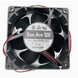 Sanyo 9G1224H1061 24V 0.22A 2wires Cooling Fan 