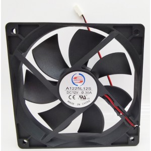 THERMALTAKE A1225L12S 12V 0.30A 2wires Cooling Fan 