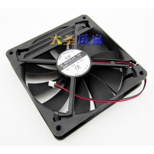 BQ A13525M12S 12V 0.32A 2wires Cooling Fan
