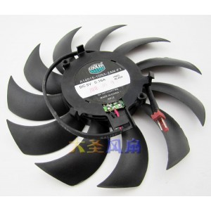 COOLER MASTER A14015-10RA-2AN-F1 5V 0.16A 2wires Cooling Fan