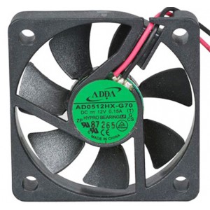 ADDA AD0512HX-G70 12V 0.15A 2wires Cooling Fan