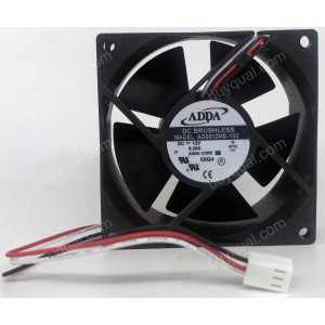 ADDA AD0812MB-Y53 12V 0.24A 3wires Cooling Fan