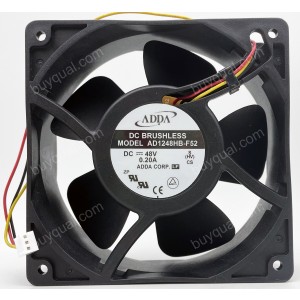 ADDA AD1248HB-F52 48V 0.2A 8.64W Cooling Fan