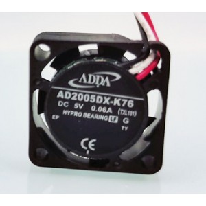 ADDA AD2005DX-K76 5V 0.06A 3wires Cooling Fan - Picture need