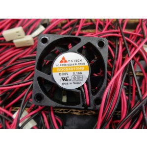 Y.S.TECH BD054010HB 5V 0.16A 2wires Cooling Fan 