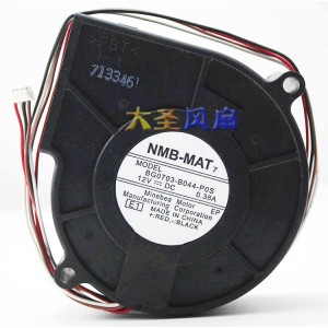 NMB BG0703-B044-P0S 12V 0.38A 4wires Cooling Fan