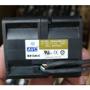 AVC DB04048B12U 12V 1.14A 6wires 8wires Cooling Fan -  Picture need