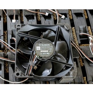 SUNON EF92251S3-1Q030-F99 12V 1.73W 3wires Cooling Fan
