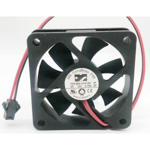 ARX FD1260-A1012C 12V 0.19A 2wires Cooling Fan