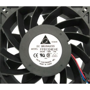 DELTA FFB1324EHE FFB1324EHE-F00 24V 1.8A 3wires Cooling Fan