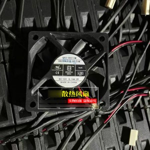 DWPH EFS-06C12M 12V 0.18A 2wires Cooling Fan
