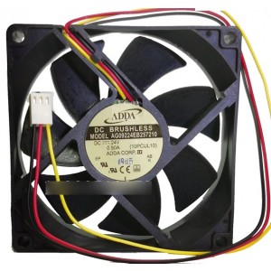 ADDA AG09224EB257210 24V 0.50A 3wires Cooling Fan