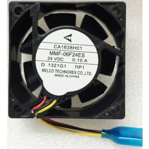 MitsubisHi MMF-06F24ES-RP1 CA1638H01 24V 0.1A 3wires Cooling Fan