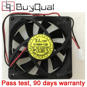 Yate Loon D70BH-12B 12V 0.23A 2wires cooling fan