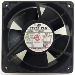 STYLE FAN TP12D20 200V 16/15W Cooling Fan