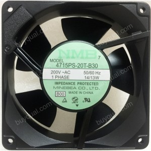 NMB 4715PS-20T-B30 4715PS-20T-B30-B00 200V 14W/13W Cooling Fan