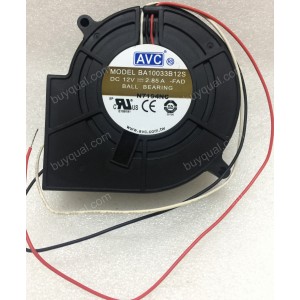 AVC BA10033B12S 12V 2.85A 3wires Cooling Fan - New