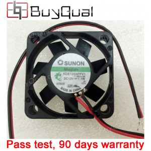 SUNON KDE1204PFV1 12V 1.1W 2wires 3wires cooling Fan