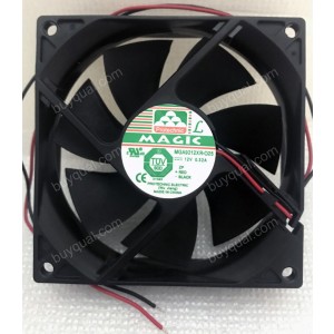 MAGIC MGA9212XR-O25 12V 0.32A 2wires cooling fan