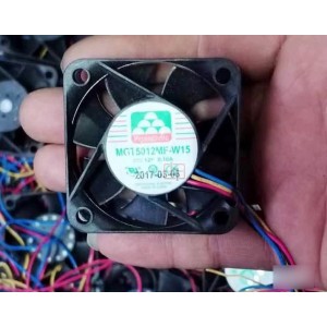 MAGIC MGT5012MF-W15 12V 0.1A 4wires Cooling Fan 