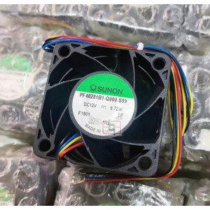 SUNON PF40281B1-Q000-S99 12V 6.72W 2wires Cooling Fan