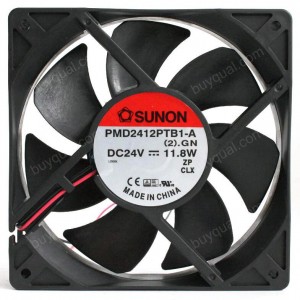 SUNON PMD2412PTB1-A 24V 11.8W 2wires Cooling Fan - New
