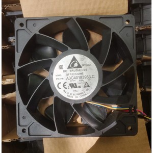 Delta QFR1212UHE 12V 5.00A 4wires Cooling Fan 