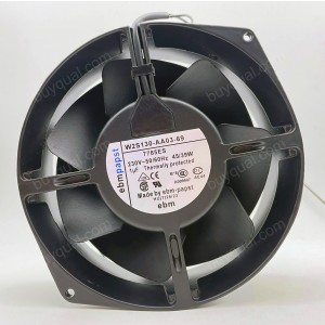 Ebmpapst W2S130-AA03-69 230V 45/39W 2wires Cooling Fan