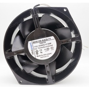 Ebmpapst W2S130-AA25-71 115V 41/38W Cooling Fan - New