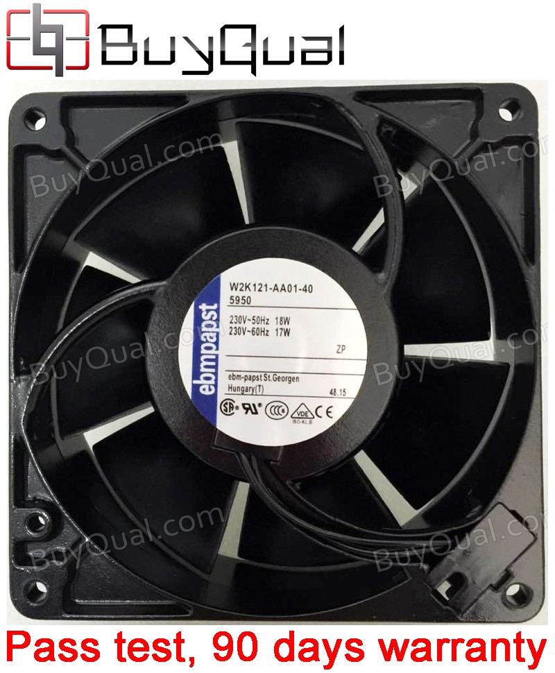 Ebmpapst W2K121-AA01-40 220V/230V 17/18W Cooling Fan